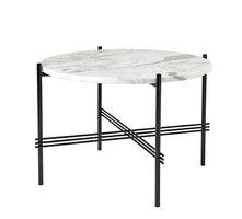 Design Klassiker Gubi TS Couchtisch, Marmorplatte 55 cm