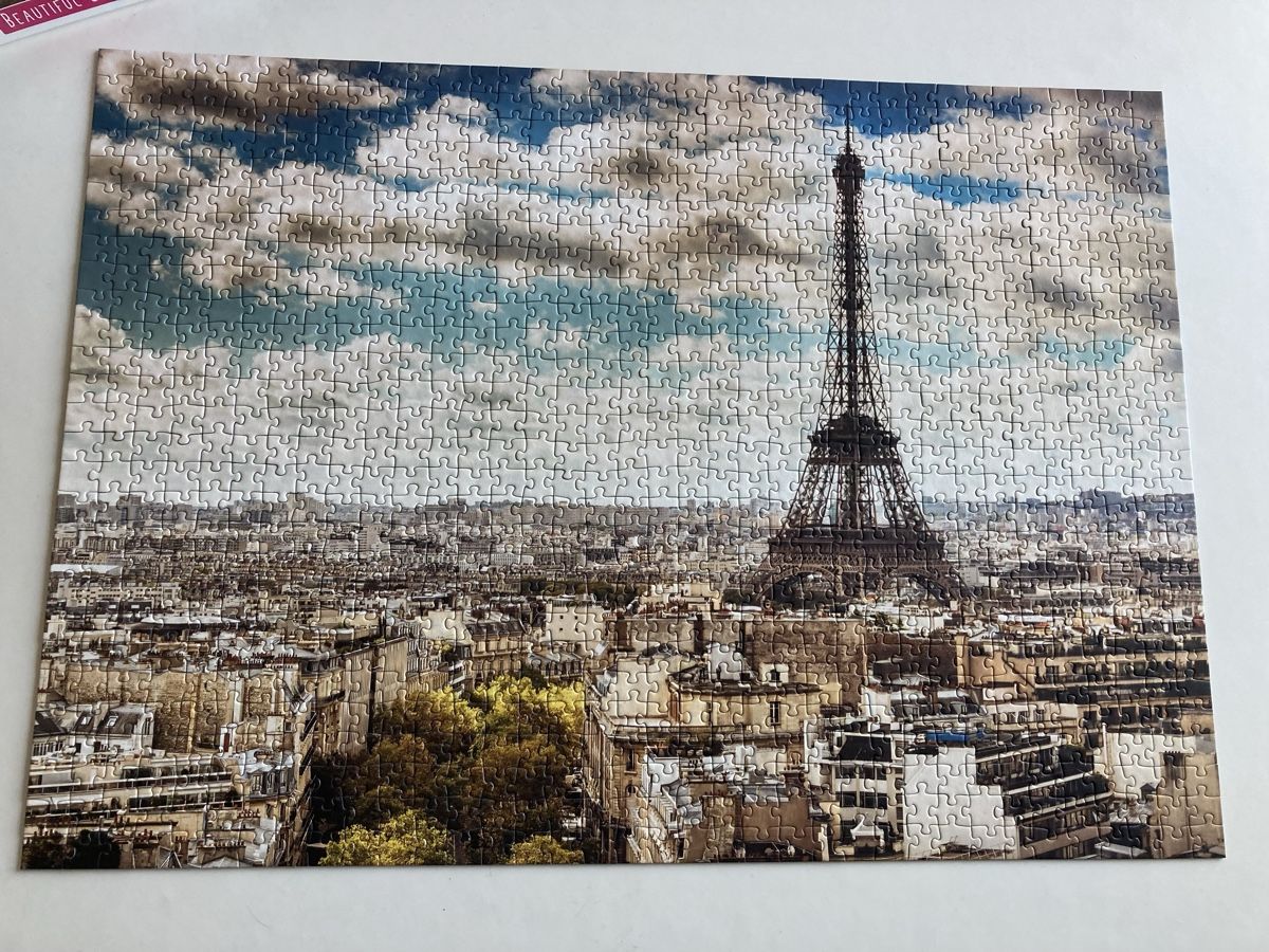 Ravensburger Puzzle: Ravensburger Puzzle 1000 Teile, Eiffelturm, Paris, Top – Usato da Pfäffikon ZH venduto da 8perleamsee10 1