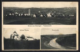 Ossingen, Totalansicht, Schloss Wyden, T
