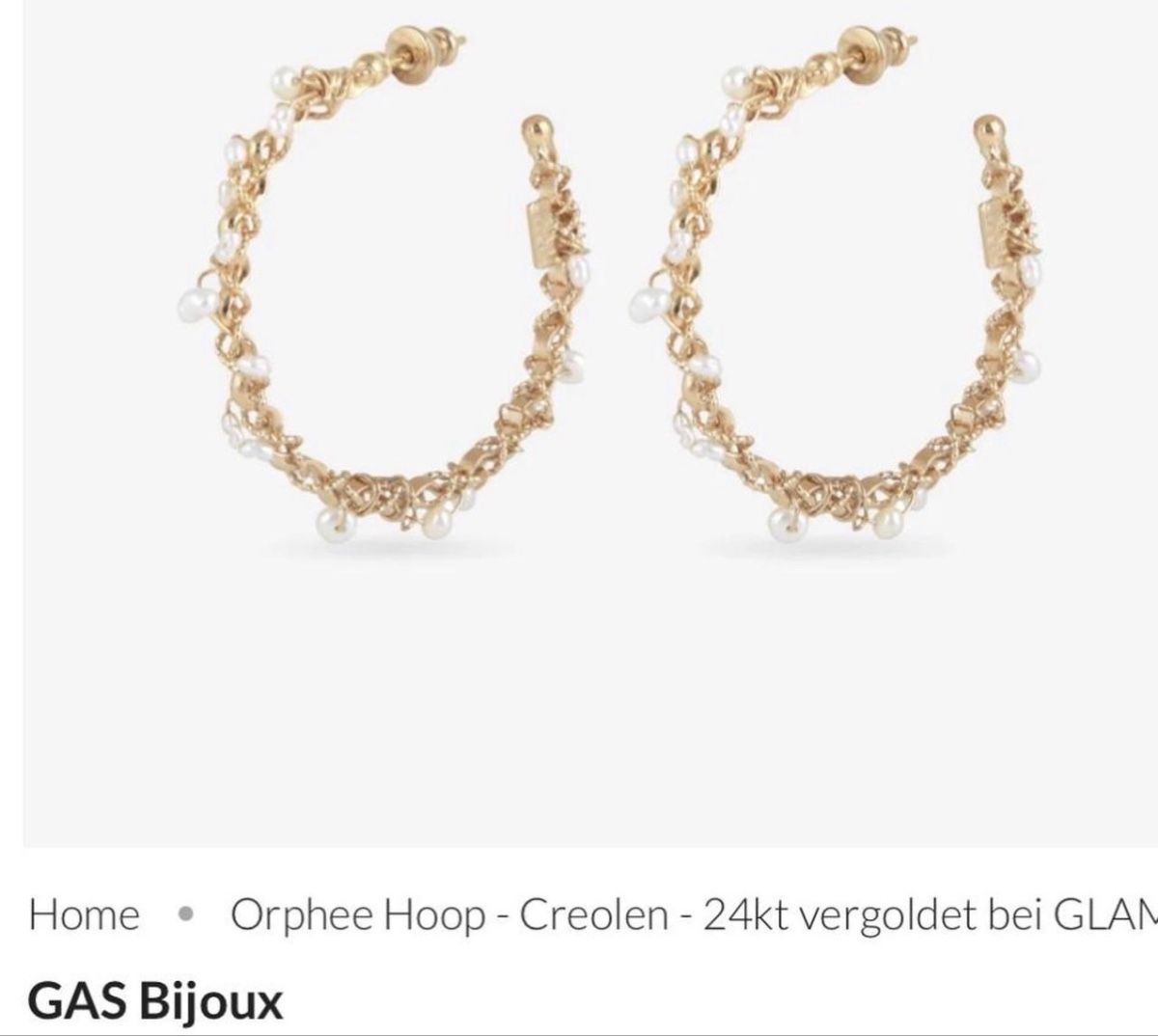 Orecchini pendenti & Orecchini a lobo: GAS bijoux Creolen – Usato da Luzern venduto da Itsclaire 2