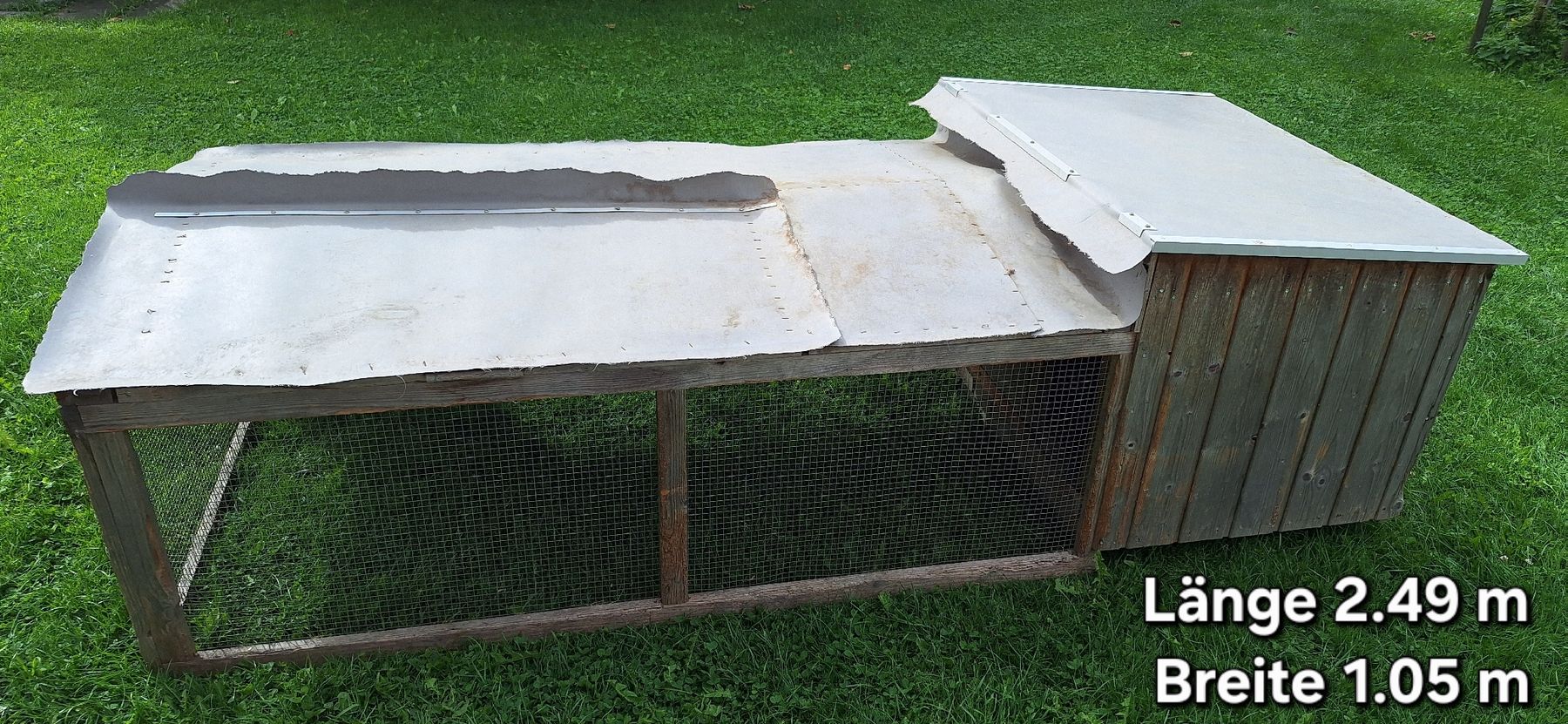Gabbie, trasporto & Sicurezza: Kaninchenstall mit Freilauf – Usato da Montlingen venduto da lalita10 1