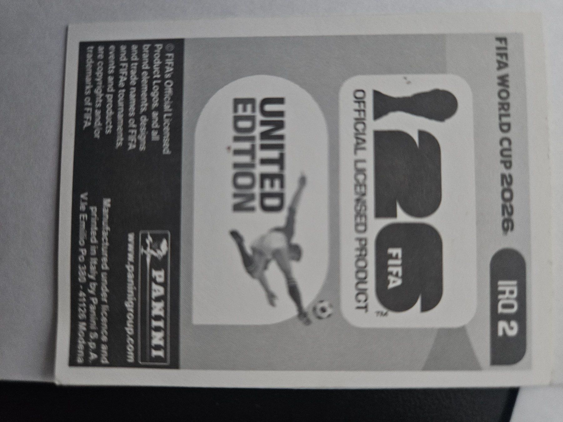 Panini Cartes à collectionner: IRQ 2 – D'occasion à Würenlingen par Dinli 1
