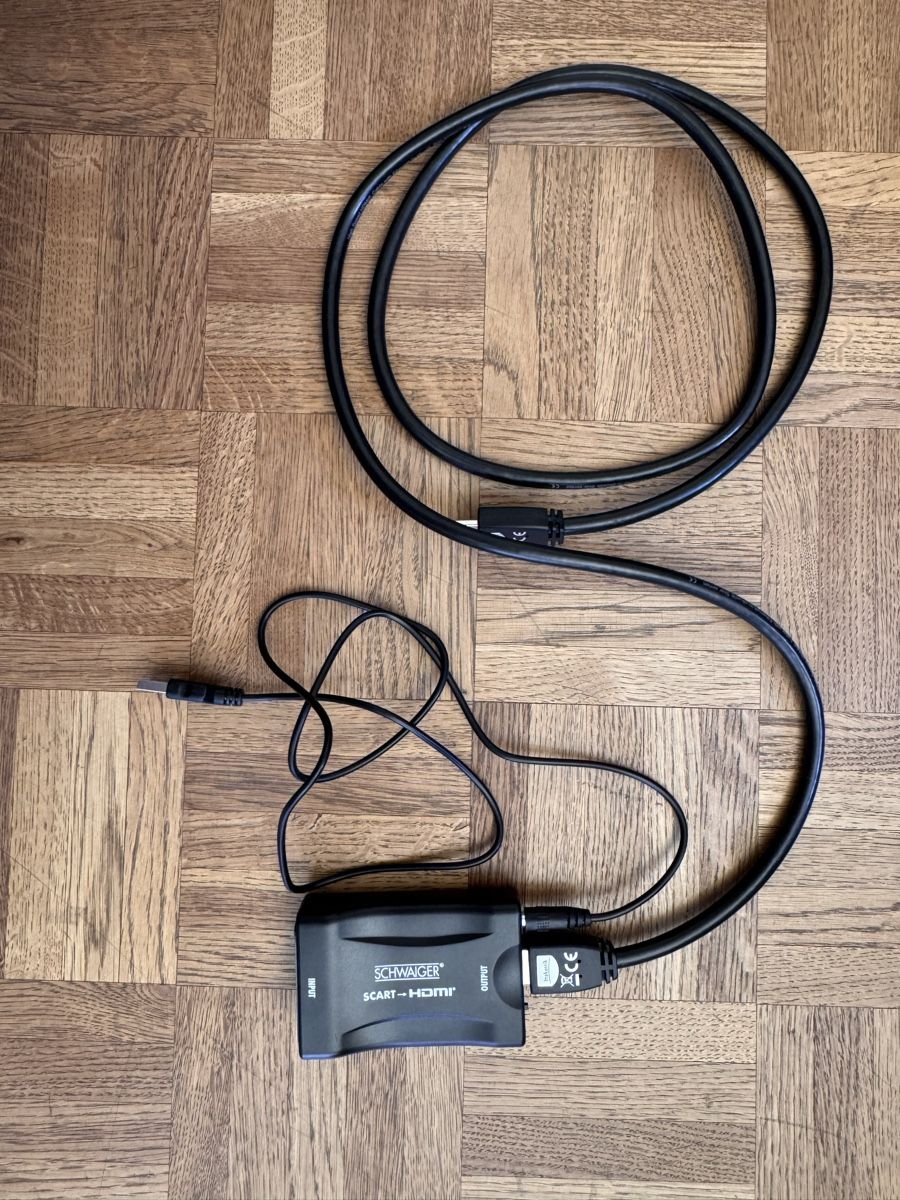 Konverter: Scart-HDMI Konverter – Neu (gemäss Beschreibung) aus Adelboden von wyssen81
