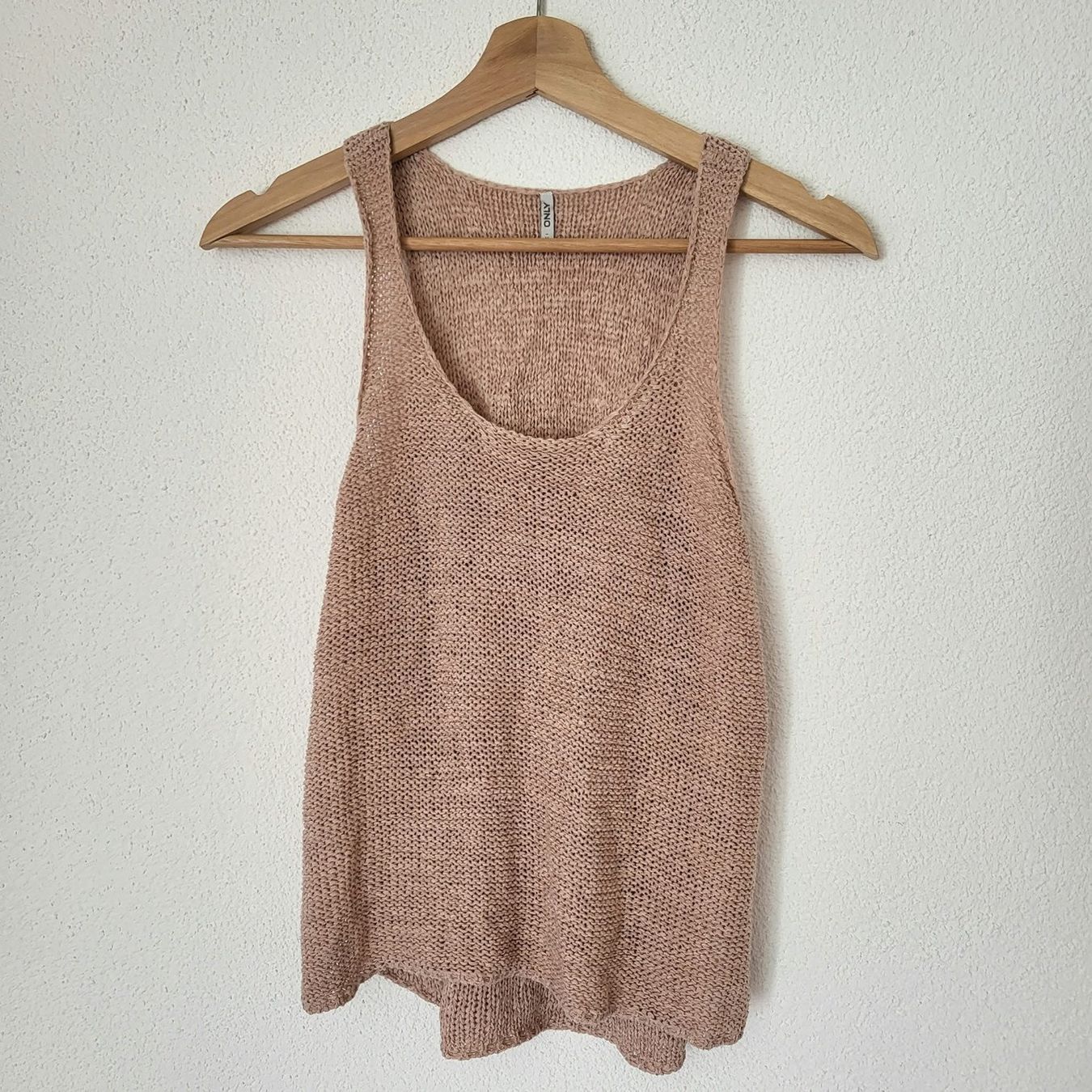 Only Top: Strick-Top altrosa Only Gr. M – Usato da Au SG venduto da SElena89