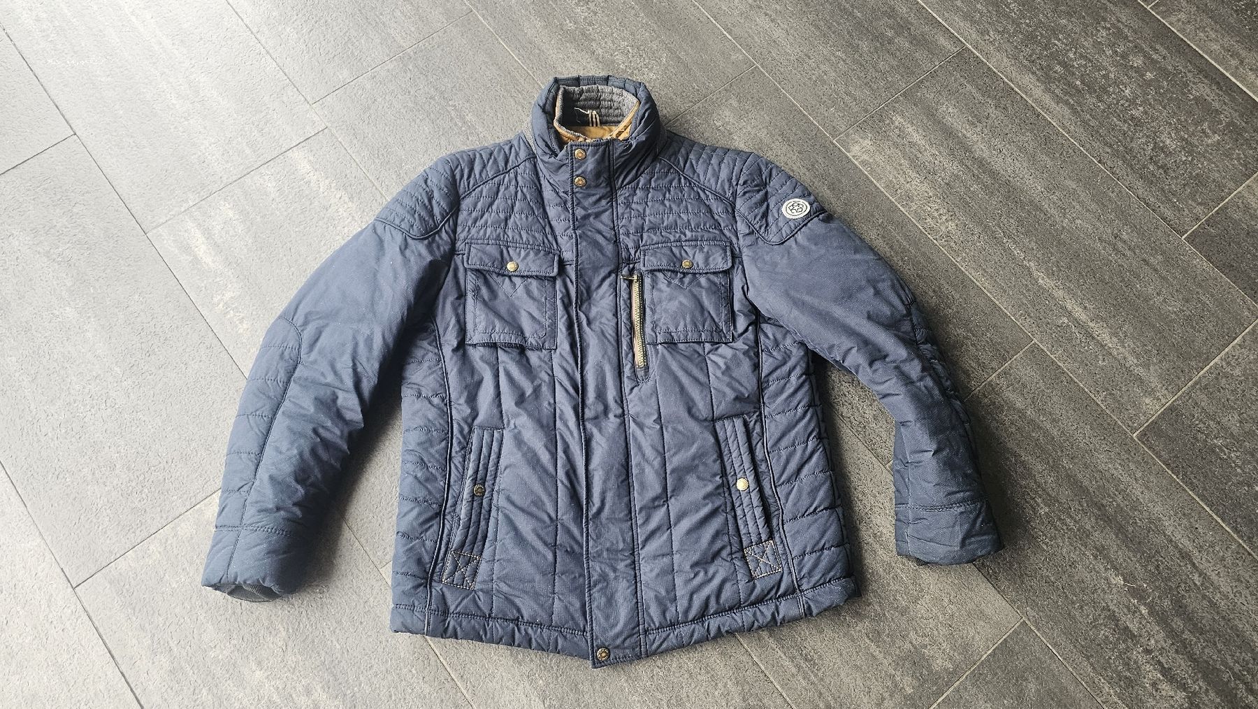 Giacche: Milestone Winterjacke, Grösse M-L Dunkelblau – Usato da Zürich venduto da ZH-Vintage