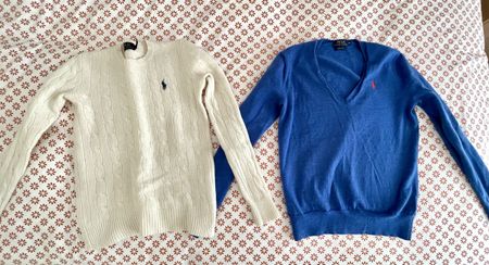 RALPH LAUREN 2 pullovers (10-14 yrs)