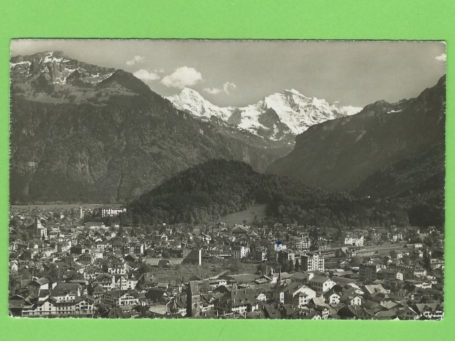 Cartoline postali: Interlaken, Schynige Platte - Mönch - Jungfrau – Usato da Zürich venduto da t24_de