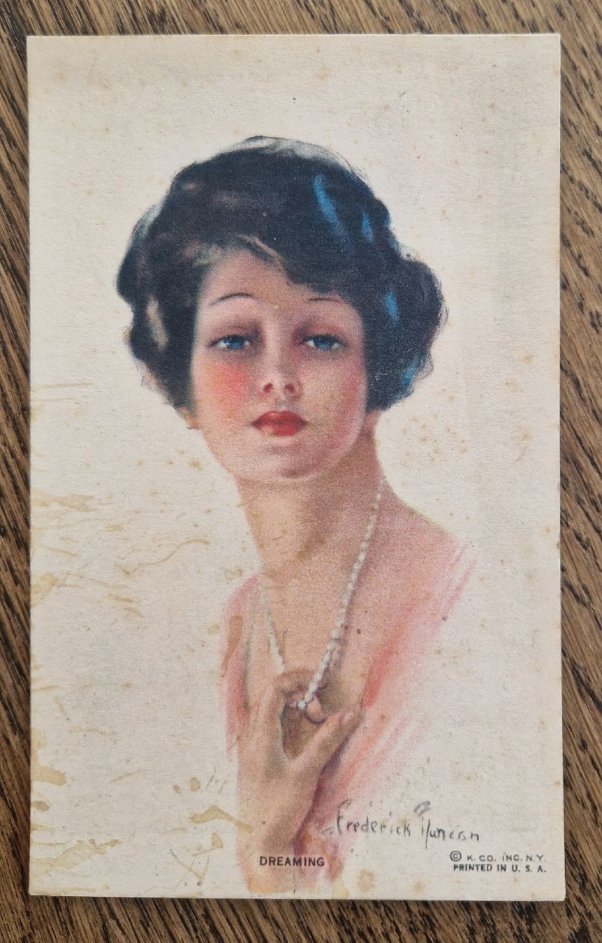 Cartoline postali: Dreaming, Gruss an Geliebte – Usato da Ebikon venduto da Donar50