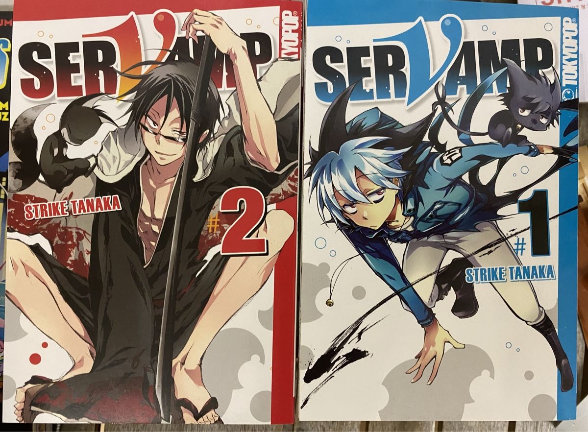 Fumetti: Servamp Manga 1-5 – Usato da Schleinikon venduto da kar_8ww7