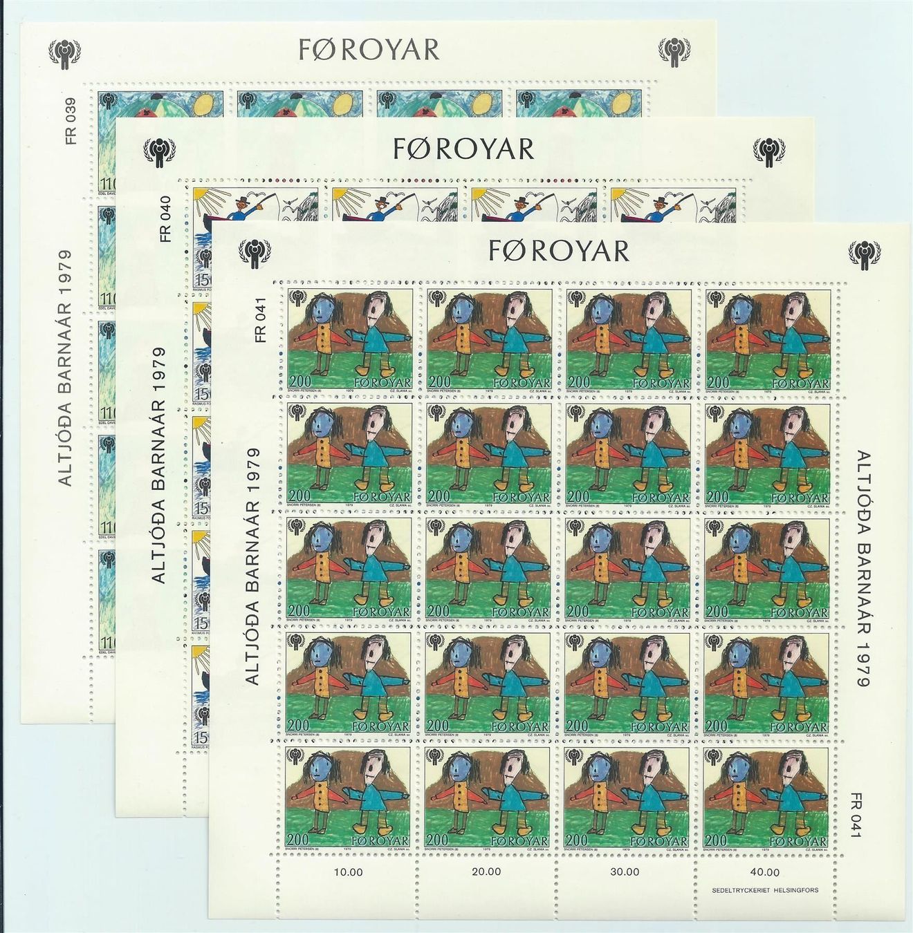 Tutti i francobolli: Färöer 1979, 6 KB – Nuovo (secondo la descrizione) da Wittenwil venduto da Khunruedi