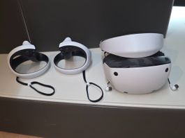 Sony Playstation VR2 Headset mit Controllern