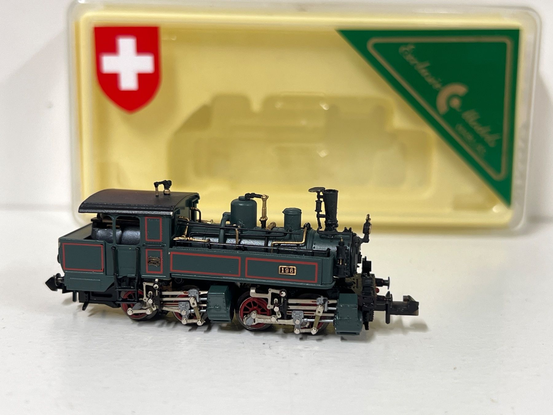 Wabu Modelleisenbahnen: Wabu Spur N Malett Dampflok Ed 2x2/2 – Gebraucht aus Geroldswil von TopTrain54 3