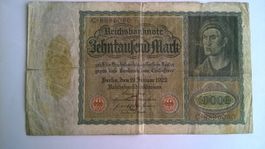 Billet banque Allemagne 10.000 Mark 19/01/1922 BE-