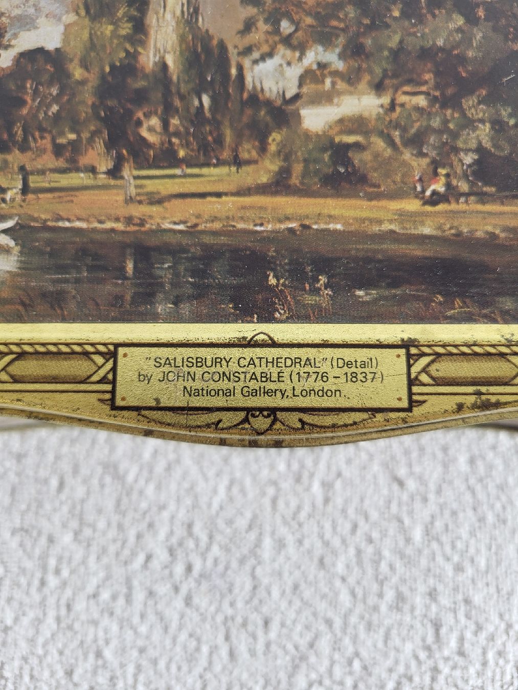 Barattoli: John Constable Dose "Salisbury Cathedral", England – Usato da Grindelwald venduto da lego9 1