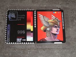 CRYPTO STAMP ART aus Österreich 2022