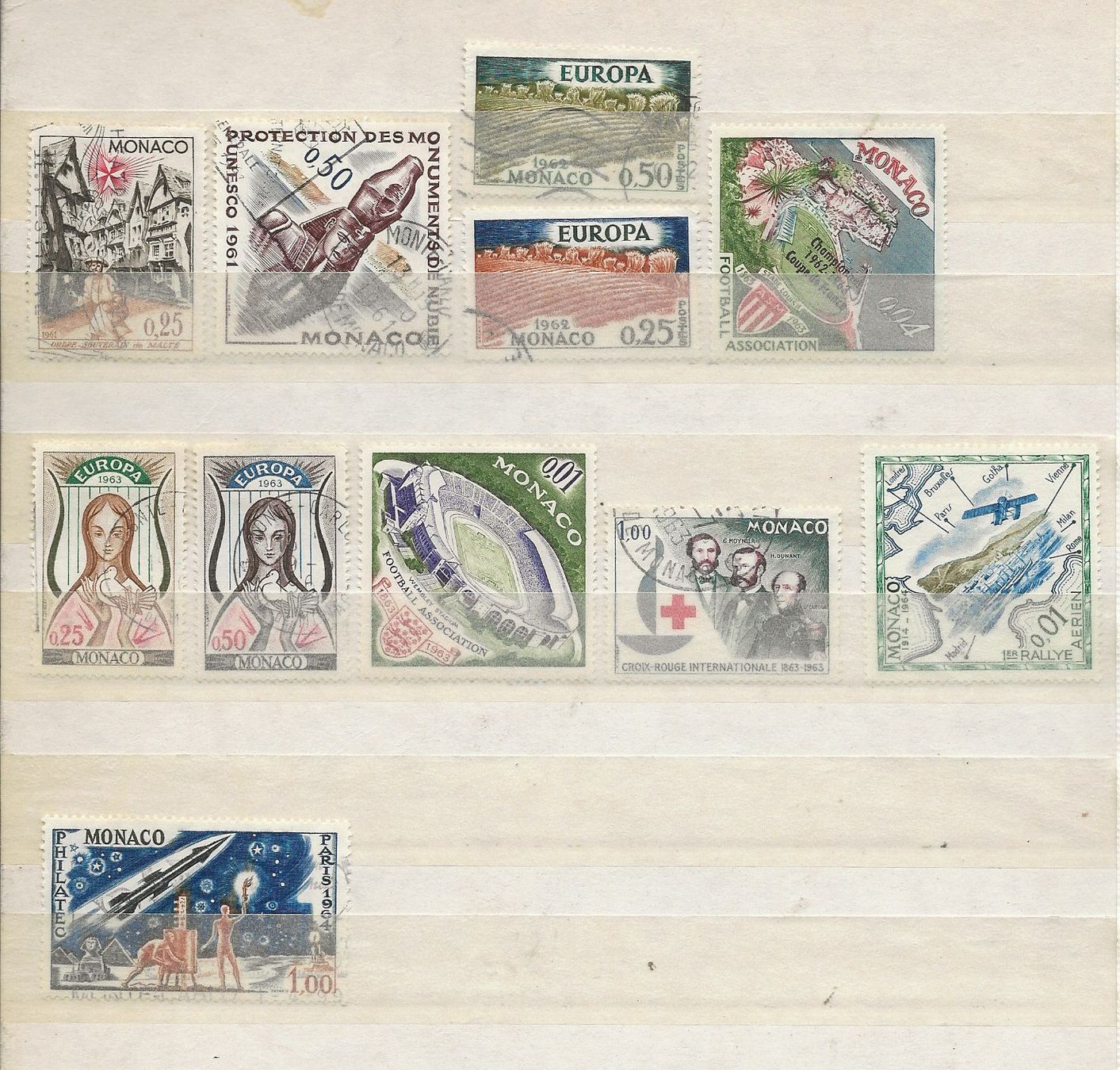 Tutti i francobolli: Monaco Lot 1959 ... – Usato da Sion venduto da PierreP01 1