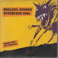 THE ROLLING STONES PROMO ONLY INTERVIEW 1990 cd cardboard sl