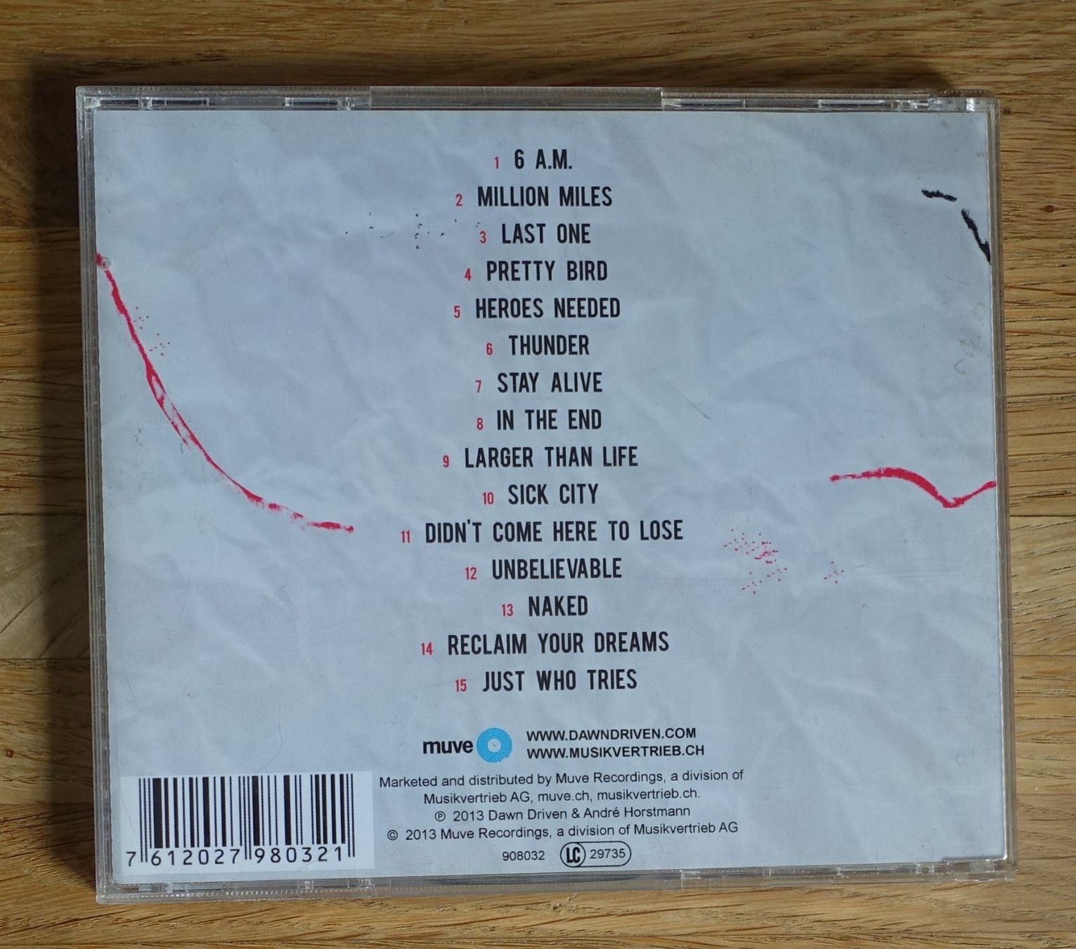 CD: Dawn Driven - Didn't Come Here To Lose - D9 – Usato da Sessa venduto da discoverymedia 1