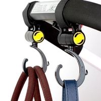 2 KINDERWAGENHAKEN - BABYWAGENHAKEN - BUGGY - BEFESTIGUNG