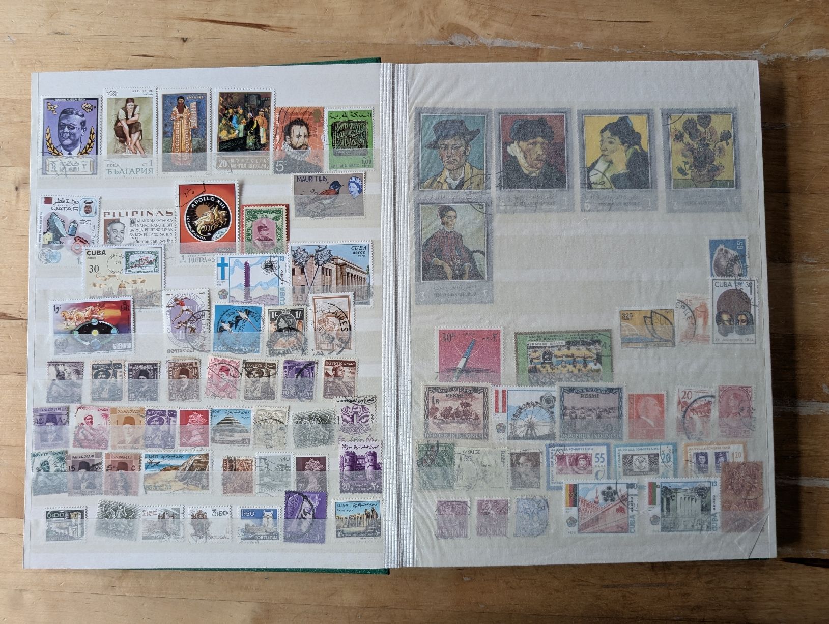 Alle Briefmarken: Album mit Markensammlung weltweit – Gebraucht aus Hittnau von stamps_and_coins 2