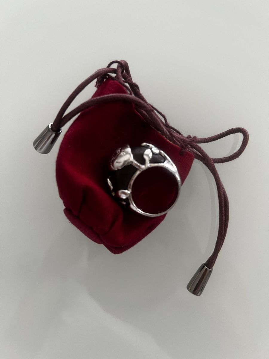 Kenzo Anelli: KENZO Silber Ring mit Holz Gr.58 – Usato da Basel venduto da Cica22 4