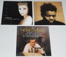 collecti. 3CDs- Celine Dion, Tracy Chapman & Robbie Williams