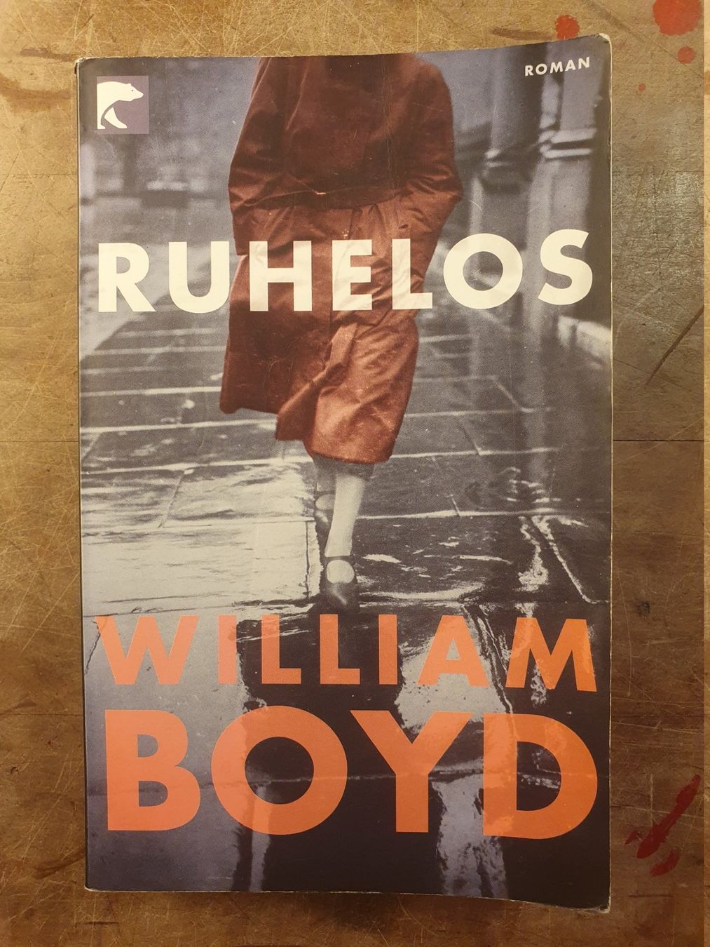 Libri: Ruhelos - William Boyd – Usato da Zürich venduto da loosebone