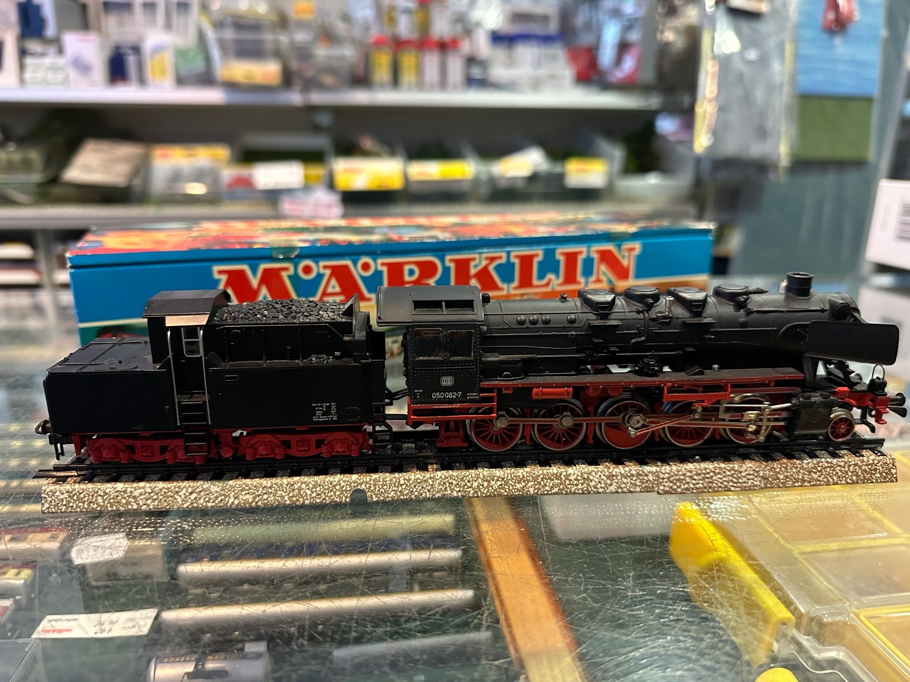 Märklin Modelleisenbahnen: Märklin 3084 BR 050 Dampflok AC Analog DB – Gebraucht aus Chiasso von Carrara-Modellismo 4