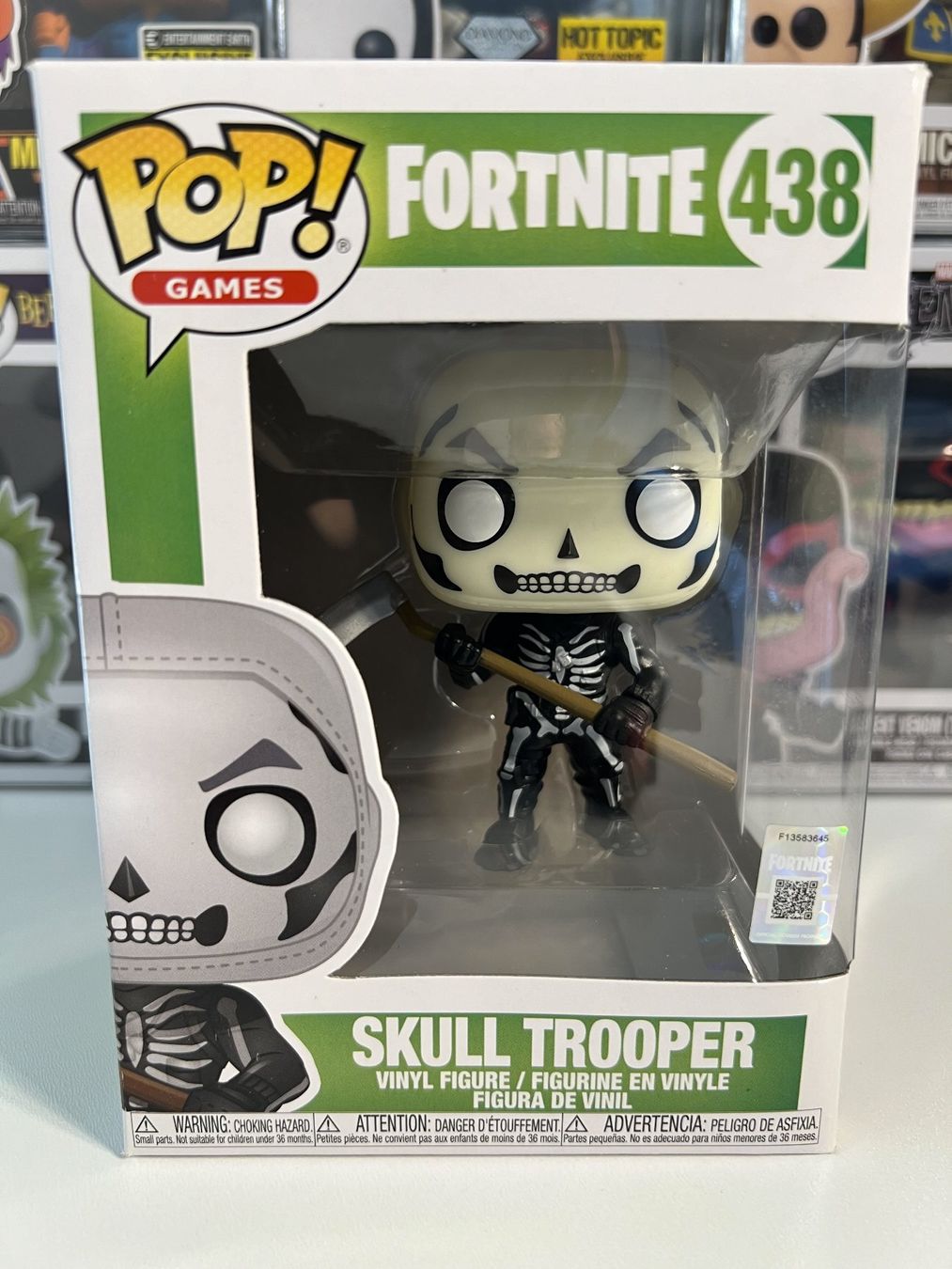 Funko Figuren: Funko POP! Games Fortnite Skull Trooper – Gebraucht aus Le Mouret von perfectbijou