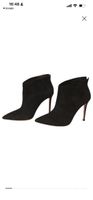 Gianvito Rossi Ankle Boots Wildleder schwarz Gr. 37