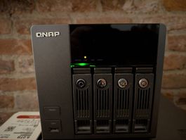 Storage NAS QNAP 410 LEER oder mit HDD