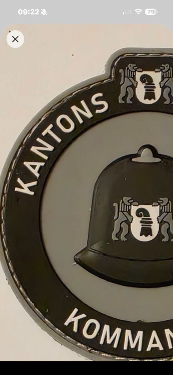 Plaketten & Abzeichen: Kantonspolizei Basel Stadt Rubber – Neu und originalverpackt aus Sisseln AG von Daeha1 3