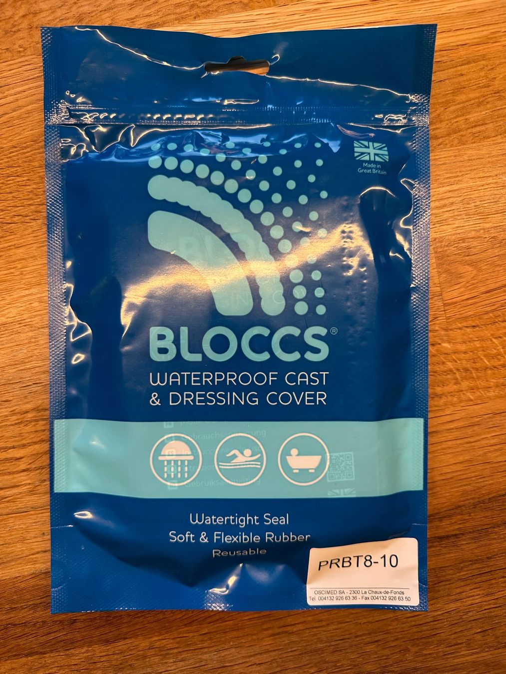 Attrezzature mediche: BLOCCS wasserdichte Gipsabdeckung Grösse 8-10 – Usato da Winkel venduto da Tatanof 1
