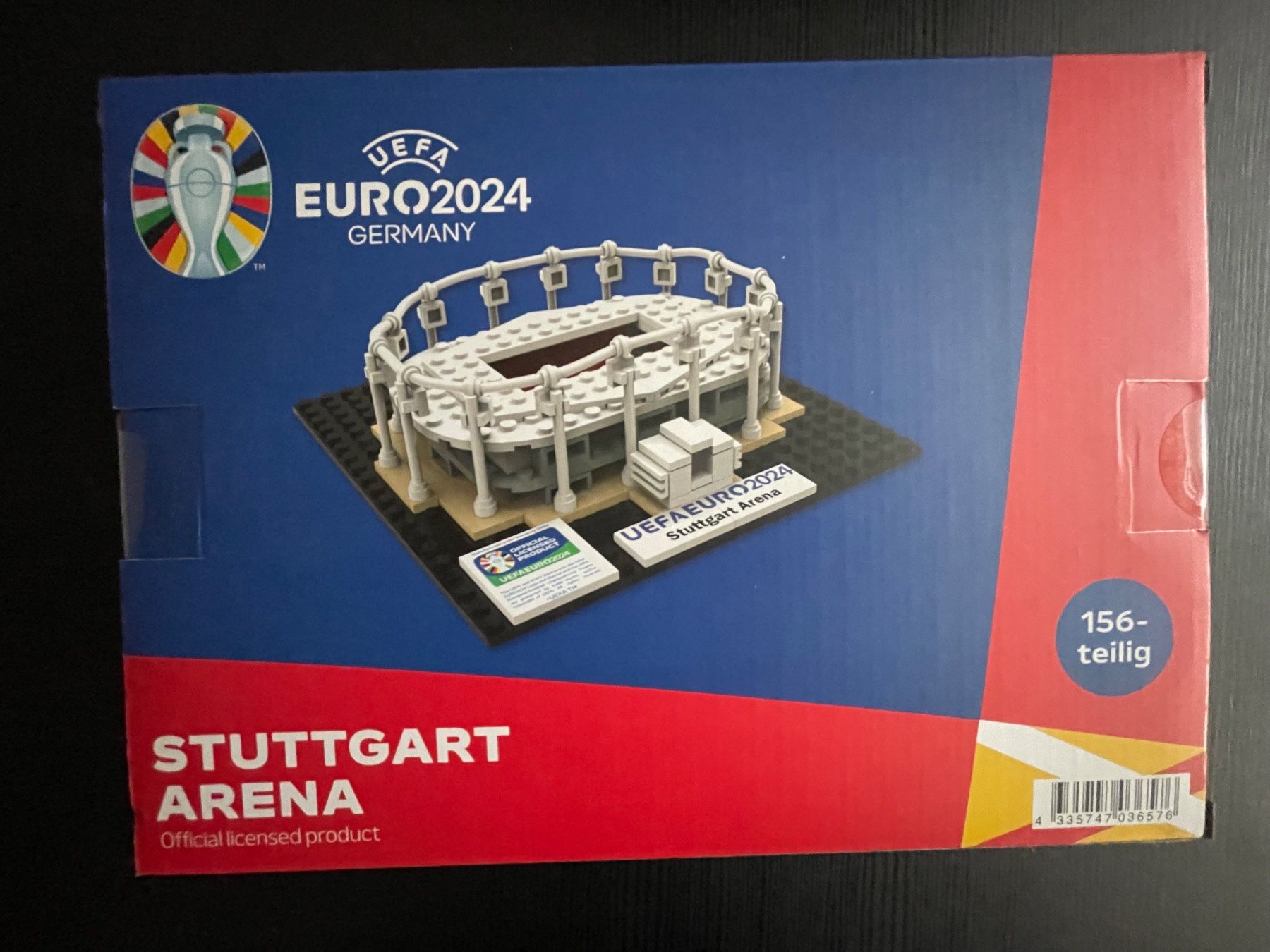 Lidl Giocattoli: Lidl Clippys Stadion Stuttgart VfB Euro2024 – Nuovo e nell'imballaggio originale da Risch venduto da Bretorianer 1