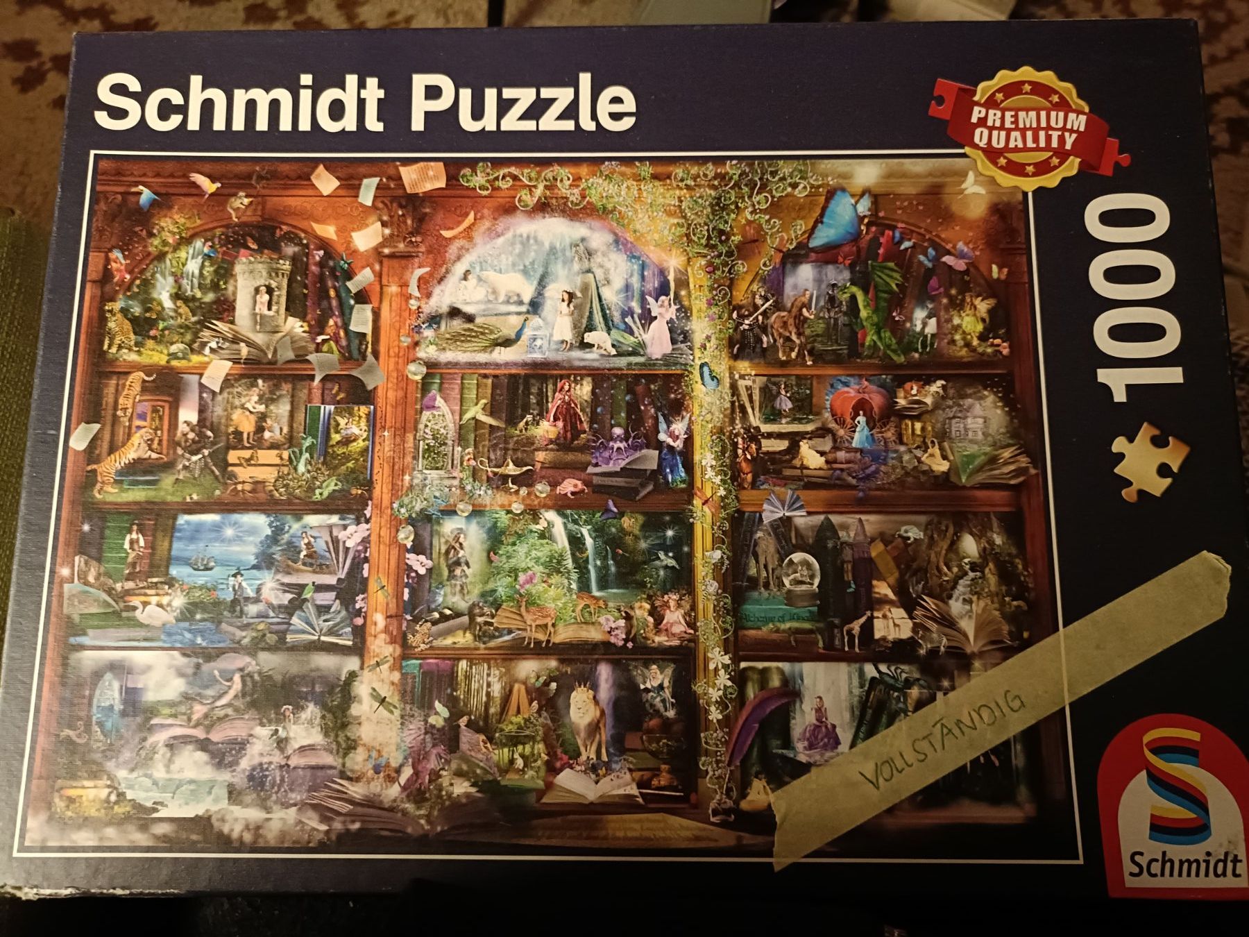 Puzzle: Puzzle Märchen, 1000 Teile, vollständig – Usato da Winterthur venduto da pat_6255