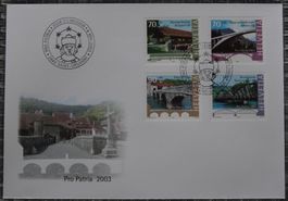 Pro Patria FDC-Couvert 2003 ET-Gestempelt