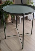 Table d'appoint verte, design moderne - pratique!