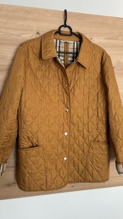 Burberry London Steppjacke Damen – Gr. M (Senfgelb / Camel)