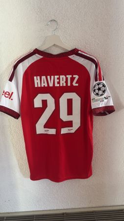 Maillot Arsenal floqué Havertz saison 2026-2027 patch LDC