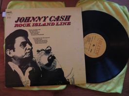 Johnny Cash Schallplatte - Rock Island Line - Top Zustand!