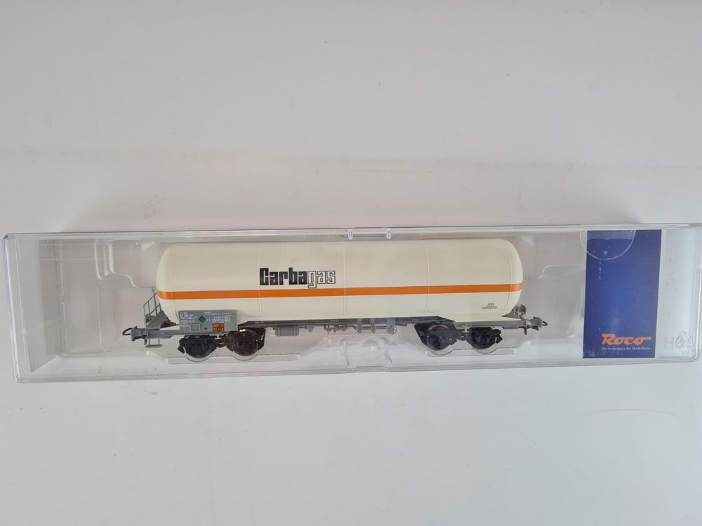 ROCO 67867 Gaskesselwagen Carbagas SBB H0 1:87 (Neu (gemäss ...