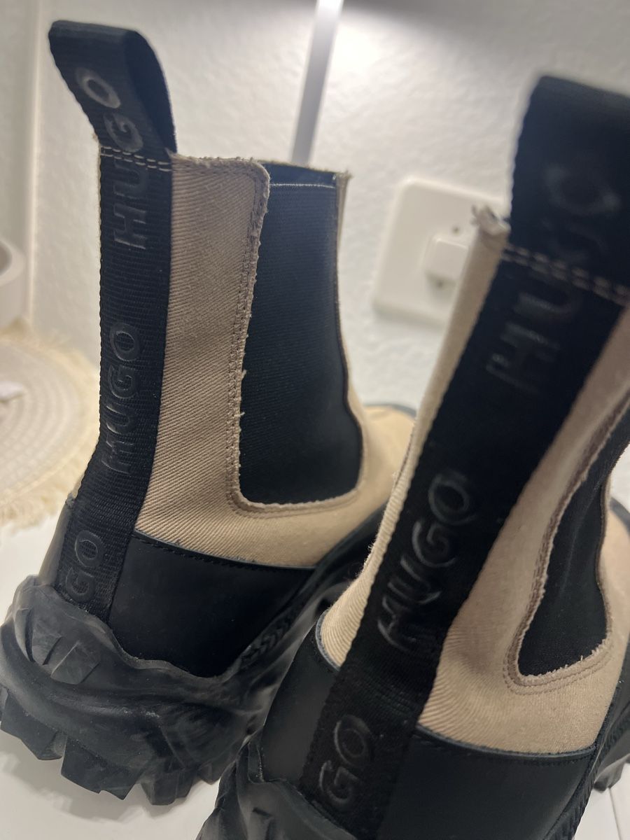 Hugo Boss Scarpe da donna: HUGO BOSS CHUNKY BOOTS GR 38 – Usato da Basel venduto da theo-g77 2