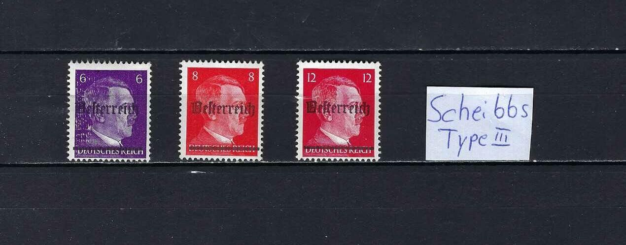 Tutti i francobolli: Dienstmarken österreich Scheibbs Type III ** – Nuovo e nell'imballaggio originale da Altstätten SG venduto da Nandodax