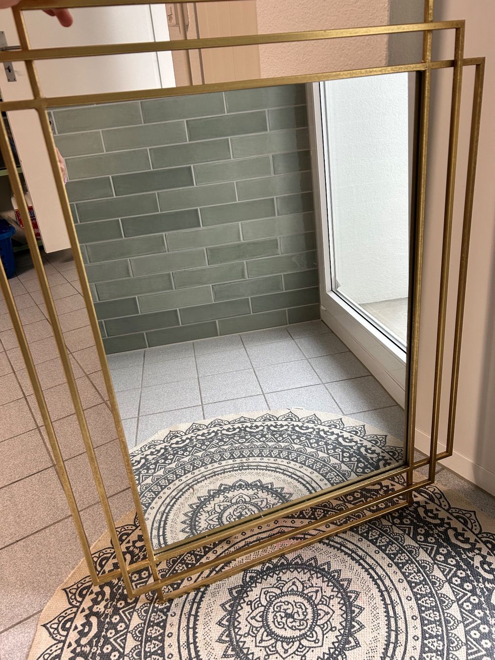 Maisons du monde Specchi: Wandspiegel Maison du Monde Square Messing – Usato da Baar venduto da Arizona17 2