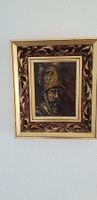 Ölbild "Der Mann m.goldenen Helm" signiert