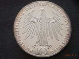 Silbermünze BRD München  1972 10 Mark 15.56 Gramm
