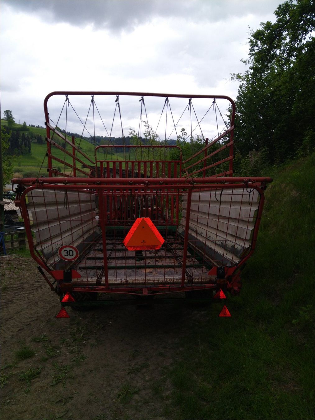 Steyr Rimorchi: Steyr Ladewagen Hamster 8025 – Usato da Willisau venduto da Turbofarmers 3
