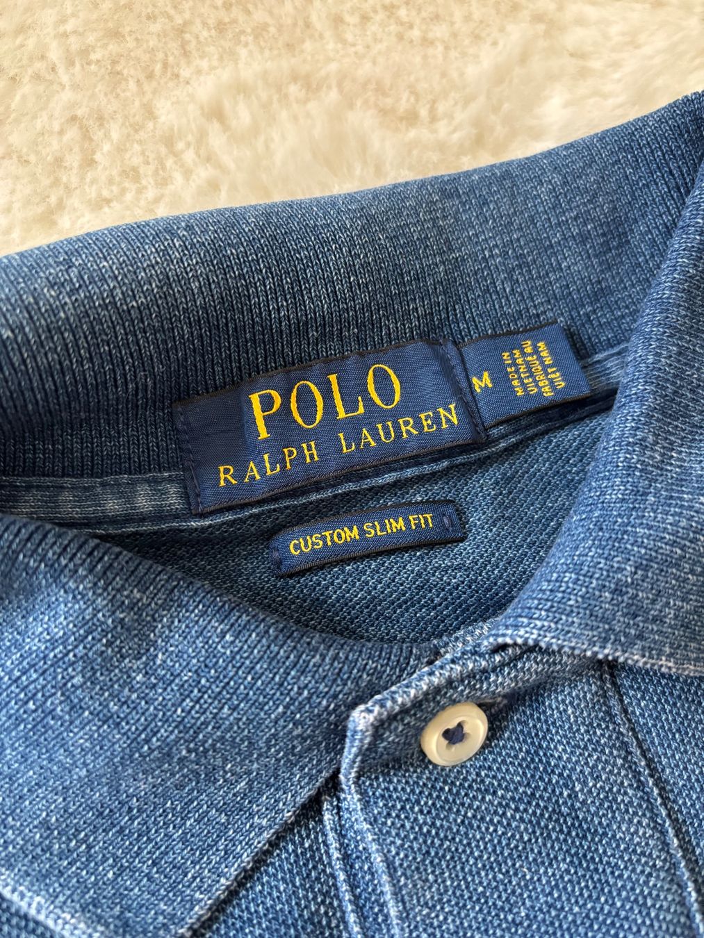 Polo Ralph Lauren Polo-Shirts: Polo Ralph Lauren Blau Jeans farbe – Gebraucht aus Zürich von Tcmel 1