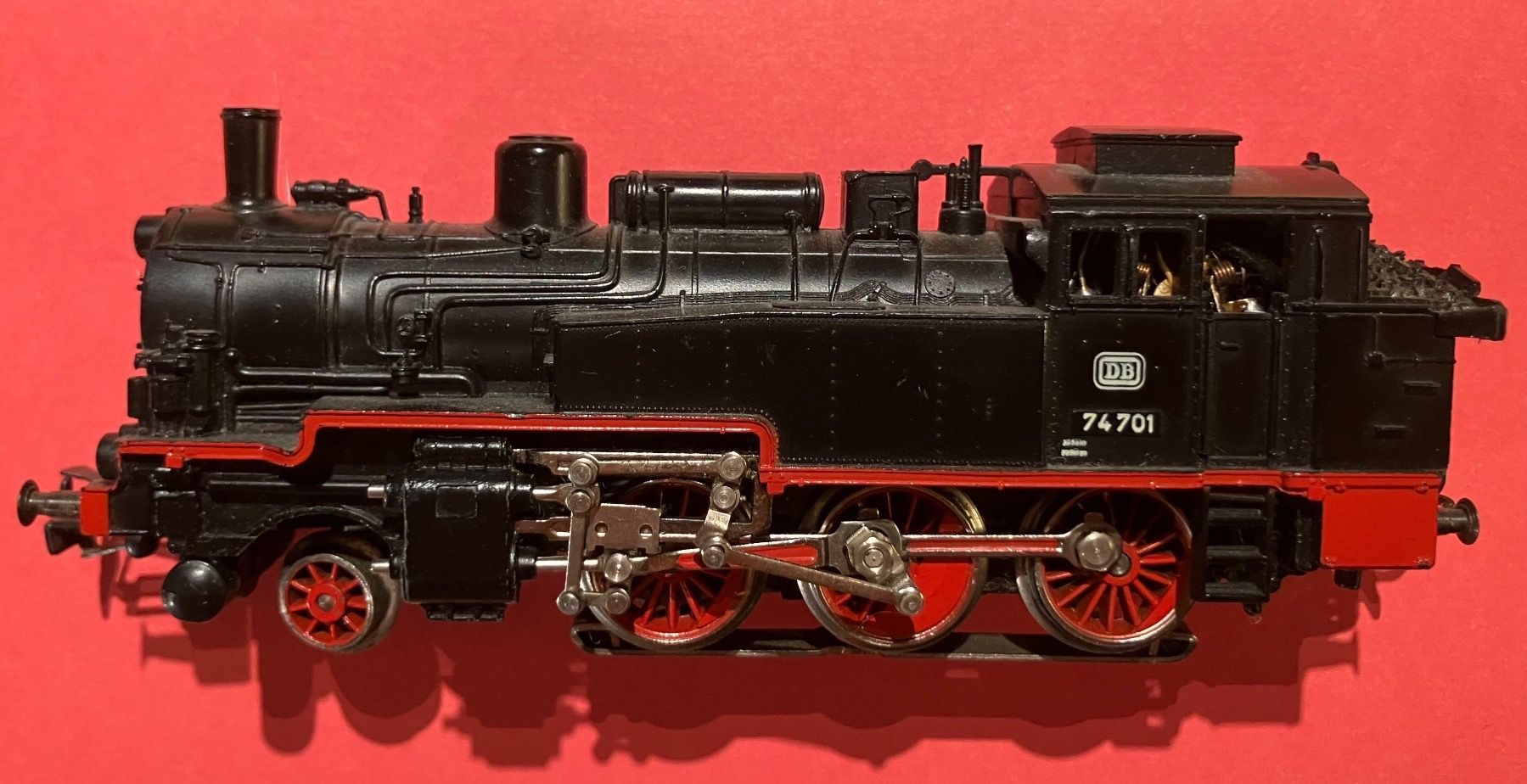 Märklin Modellini di ferrovie: Dampflok DB 74701 Märklin H0 – Usato da Schlieren venduto da mvm01 2