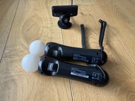 2x PS3 Move + Camera (PlayStation 3)